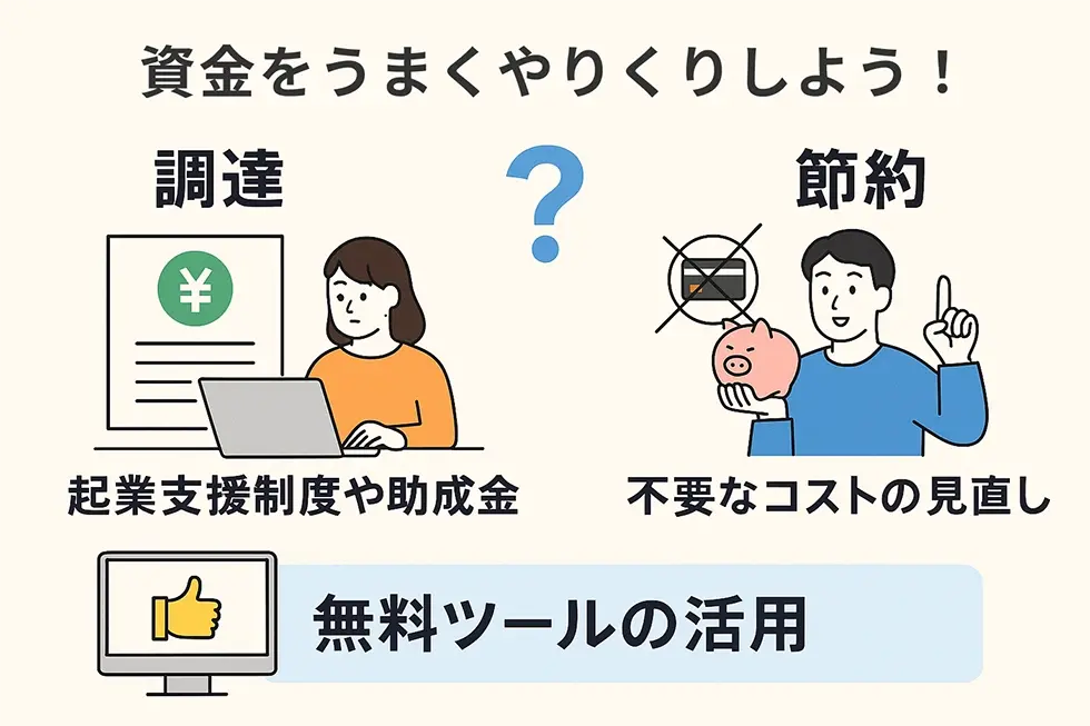 資金が足りないときは？｜調達と節約のコツ